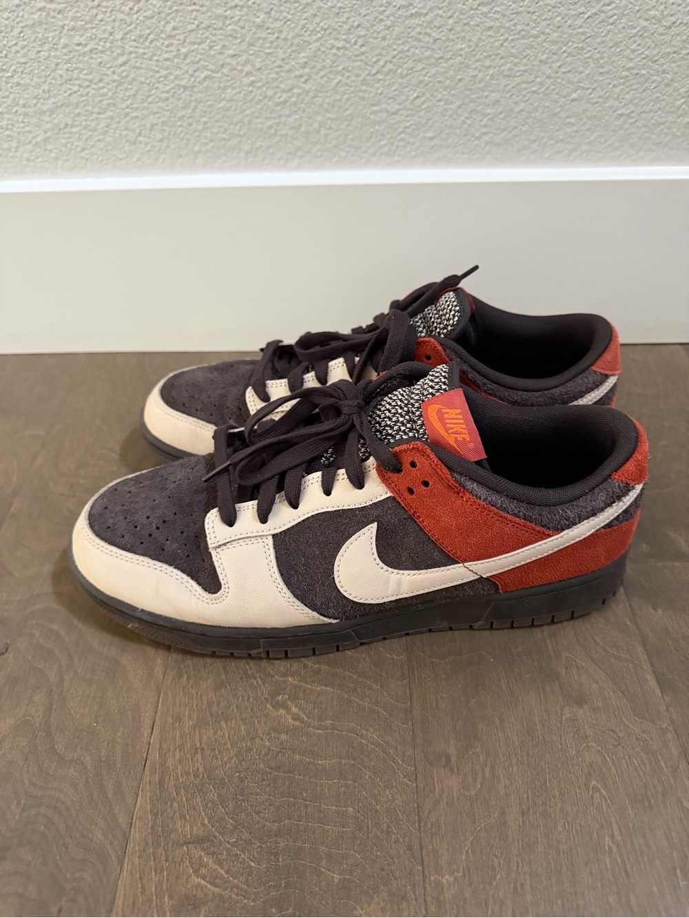 Nike Dunk Low "Red Panda" Men’s Size 12